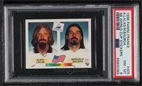 Alexi Lalas, Marcelo Balboa [PSA 8 NM‑MT]