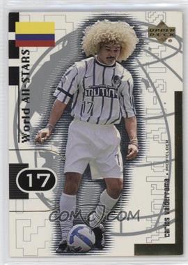 1999 Upper Deck MLS - World All-Stars #W1 - Carlos Valderrama