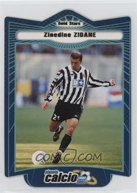 2000 DS Card Collections Planeta Calcio - [Base] #305 - Gold Stars - Zinedine Zidane