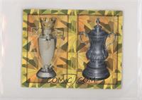 The F.A Premier League/F.A. Cup Trophies