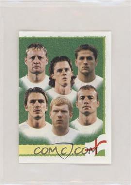 2000 Panini Euro 2000 Album Stickers - [Base] #74 - Team Photo - England (Righ Half)