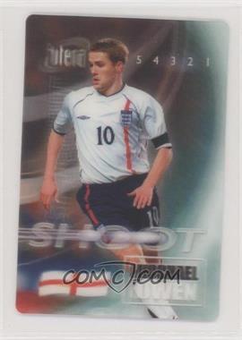 2001-02 Futera Platinum World Stars - Shoot Lenticular #_MIOW - Michael Owen