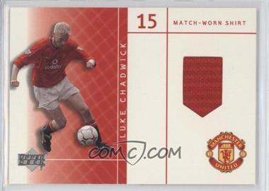2001-02 Upper Deck Manchester United World Premiere - Match-Worn Shirts #LC-S - Luke Chadwick