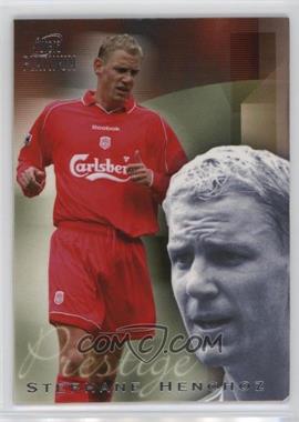 2001 Futera Platinum Liverpool - Prestige #PRE7 - Stephane Henchoz /150