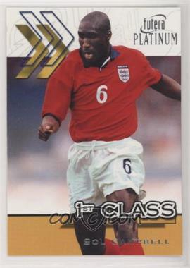 2001 Futera Platinum World Stars - [Base] #4 - 1st Class - Sol Campbell