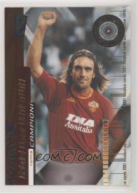 2001 Panini Calcio - [Base] #106 - Gabriel Omar Batistuta