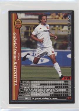 2002-03 Panini WCCF Serie A - [Base] #252/288 - Gabriel Batistuta