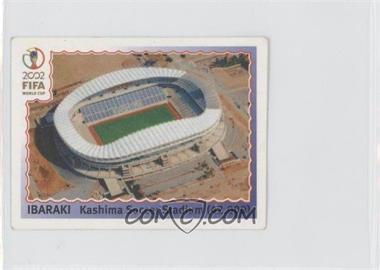 2002 Panini FIFA World Cup Korea Japan Album Stickers - [Base] - Black Back #16 - Ibaraki - Kashima Soccer Stadium (42,000)