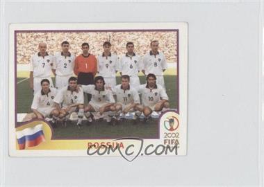 2002 Panini FIFA World Cup Korea Japan Album Stickers - [Base] - Black Back #524 - Team - Russia