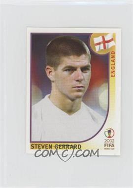 2002 Panini FIFA World Cup Korea Japan Album Stickers - [Base] - Blue Back #432 - Steven Gerrard