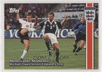 Memorable Moments - Michael Owen scores England's first (Germany v England)