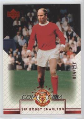 2002 Upper Deck Manchester United - [Base] - Limited Red #9 - Sir Bobby Charlton /500