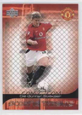 2002 Upper Deck Manchester United - [Base] #70 - Scoring Threat - Ole Gunnar Solskjaer