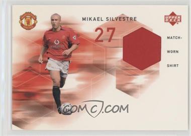 2002 Upper Deck Manchester United - Match Worn Shirt #MS-MWS - Mikael Silvestre