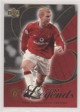 2002 Upper Deck Manchester United Legends - [Base] #5 - Paul Scholes