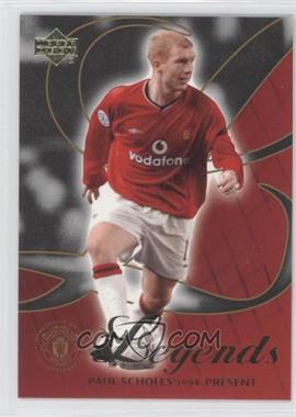 2002 Upper Deck Manchester United Legends - [Base] #5 - Paul Scholes