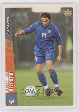 2002 World Cup Intelligence - [Base] #_ALDP - Alessandro Del Piero [Good to VG‑EX]