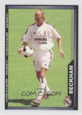 2003-04 Mundicromo Las Fichas de la Liga - [Base] #19 - David Beckham