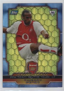 2003-04 Topps Premier Gold 2004 - Foil - Blue #D19 - Thierry Henry