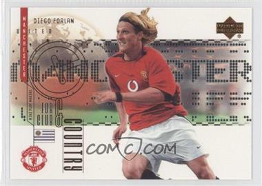 2003 Upper Deck Manchester United Mini Play Makers - For Club and Country #CC14 - Diego Forlan