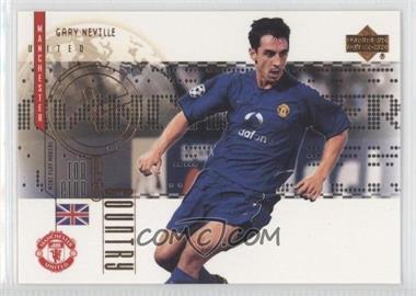 2003 Upper Deck Manchester United Mini Play Makers - For Club and Country #CC4 - Gary Neville