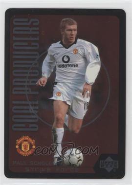 2003 Upper Deck Manchester United Strike Force - Goal Producers - Foil #GP2 - Paul Scholes