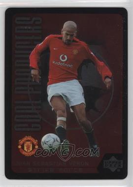 2003 Upper Deck Manchester United Strike Force - Goal Producers - Foil #GP9 - Juan Sebastian Veron