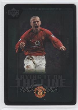 2003 Upper Deck Manchester United Strike Force - Laying it on the Line #LL3 - Phil Neville