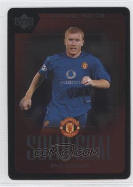 2003 Upper Deck Manchester United Strike Force - Solid Goal #SG13 - Paul Scholes