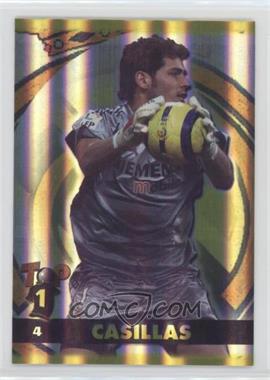 2004-05 Mundicromo Top Liga 2005 - [Base] - Foil #4 - Top 1 - Iker Casillas