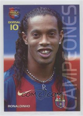 2004-05 Panini Megacracks Barca Campeon - [Base] - Spanish #22 - Ronaldinho