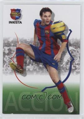 2004-05 Panini Megacracks Barca Campeon - [Base] - Spanish #60 - Accion - Andres Iniesta