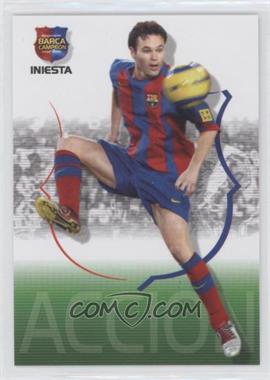 2004-05 Panini Megacracks Barca Campeon - [Base] - Spanish #60 - Accion - Andres Iniesta