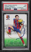 Accion - Andres Iniesta [PSA 9 MINT]