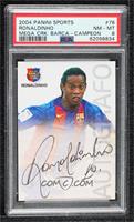 Autografo - Ronaldinho [PSA 8 NM‑MT]