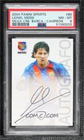 Autografo - Lionel Messi [PSA 8 NM‑MT]