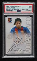 Autografo - Lionel Messi [PSA 7 NM]