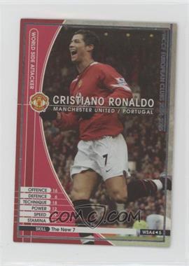 2004-05 Panini WCCF European Clubs - World Side Attacker #WSA4/5 - Cristiano Ronaldo