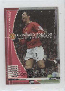 2004-05 Panini WCCF European Clubs - World Side Attacker #WSA4/5 - Cristiano Ronaldo