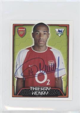 2004 Merlin's F.A. Premier League Stickers - [Base] #28 - Thierry Henry