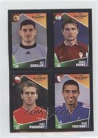 Iker Casillas, Robert Kovac, Kabel Poborsky, David Trezeguet