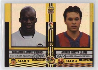 2005-06 Mundicromo Las Fichas de la Liga 2006 - [Base] #190b - Mohamed Sissoko, Andres Iniesta, Pablo Aguado, Javier Portillo