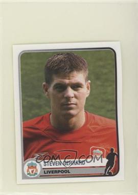 2005 Panini Champions of Europe 1955-2005 - [Base] #186.2 - Steven Gerrard (Liverpool Logo on Front)