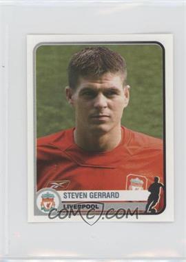 2005 Panini Champions of Europe 1955-2005 - [Base] #186.2 - Steven Gerrard (Liverpool Logo on Front)