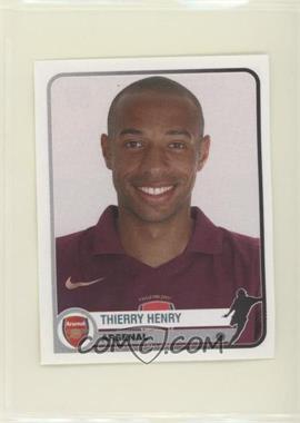 2005 Panini Champions of Europe 1955-2005 - [Base] #57.2 - Thierry Henry (Arsenal Logo on Front)