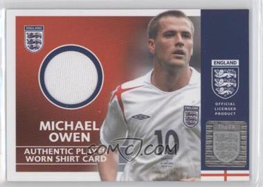 2005 Topps England - Player Worn Shirt #_MIOW - Michael Owen