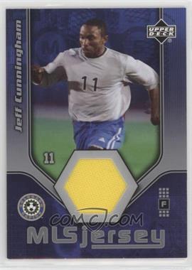 2005 Upper Deck MLS - Jerseys #JN-J - Jeff Cunningham