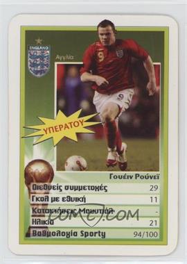 2006 Algida The Stars of World Cup - [Base] #_WARO - Wayne Rooney [Poor to Fair]