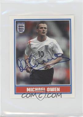 2006 Merlin England World Cup Stickers - [Base] #31 - The Squad Facimile Autos - Michael Owen