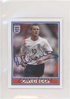 2006 Merlin England World Cup Stickers - [Base] #31 - The Squad Facimile Autos - Michael Owen